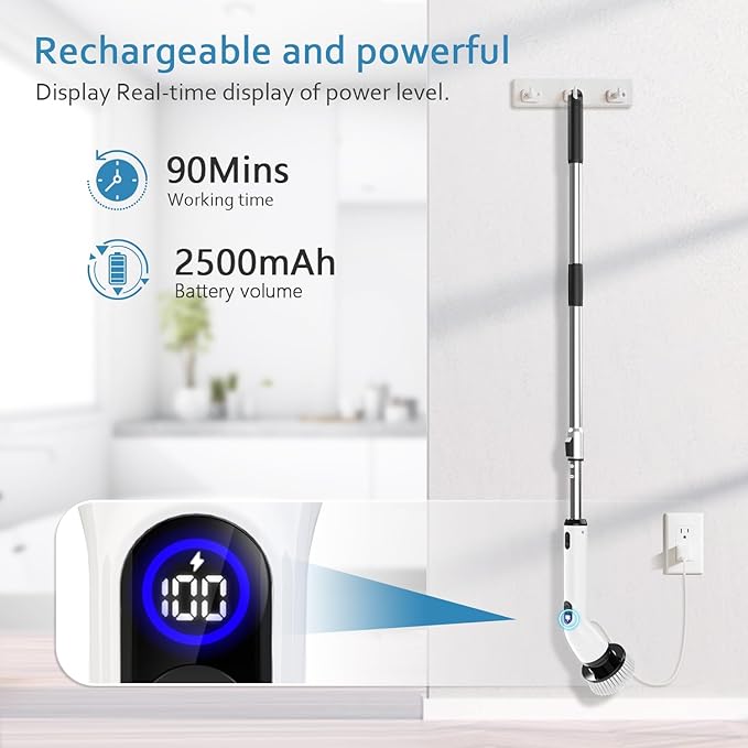 Ecoplix™_Wireless Electric Cleaning Brush