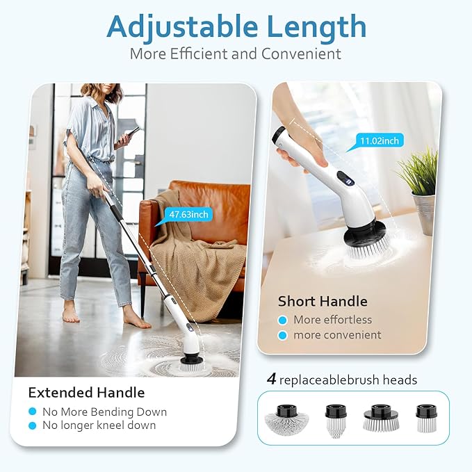 Ecoplix™_Wireless Electric Cleaning Brush
