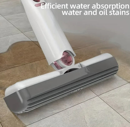 Ecoplix™_Mini Self-Squeeze Portable Sponge Mop