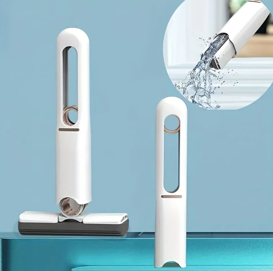 Ecoplix™_Mini Self-Squeeze Portable Sponge Mop